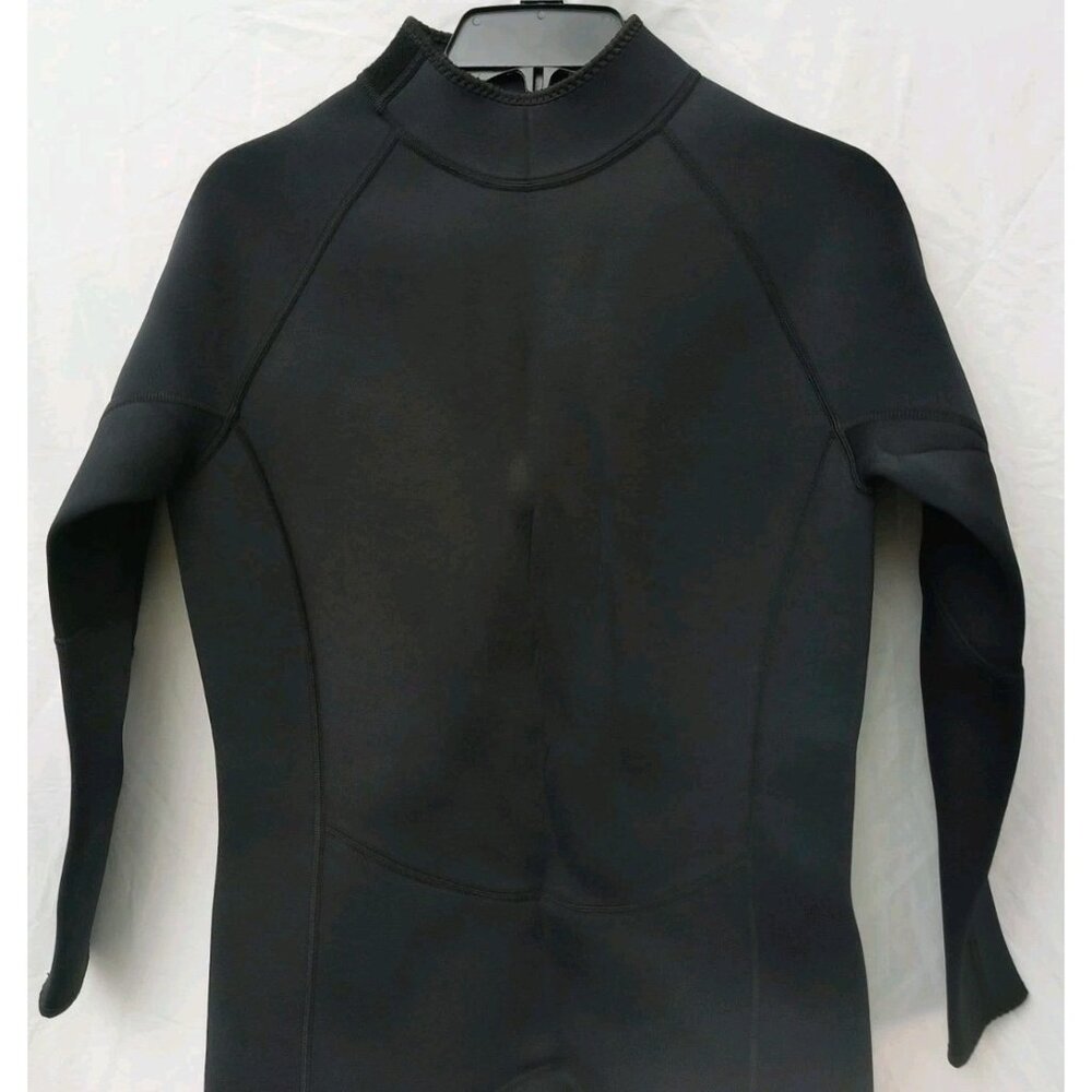 NIKSA FULL WETSUIT COMPLETE NEOPRENO MEN BLACK SIZE MEDIUM - Picture 2 of 10